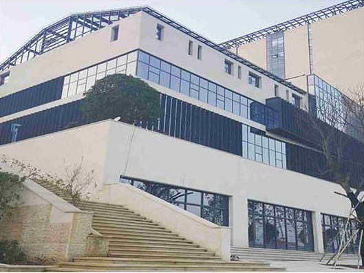 贵州大学城屋顶玻璃钢结构